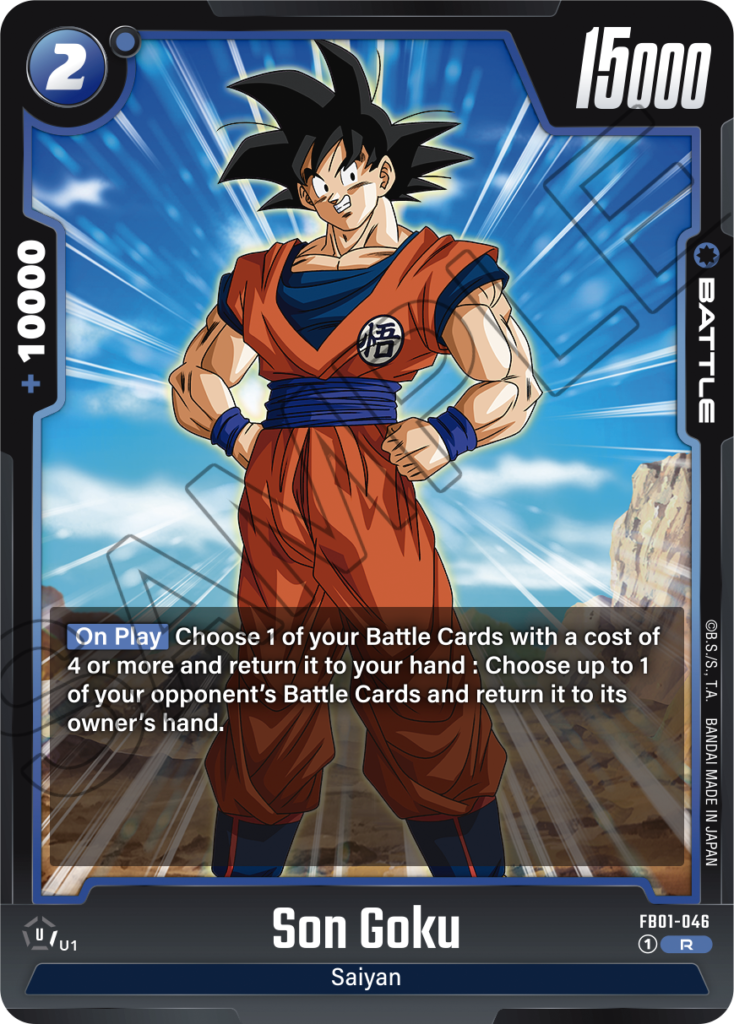 Korekta (Errata) w karcie Goku FB01-046