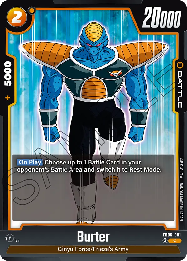 FB05-081 - Burter