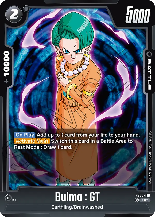 FB05-110 - Bulma : GT